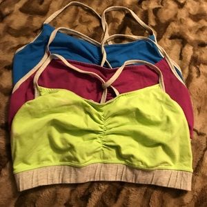 3pr. Champion sports bras